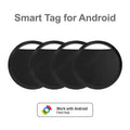 Bluetooth GPS Tracker Key Finder - Android Compatible 4 Pack Black 4pcs-black China Mainland Tidesmit