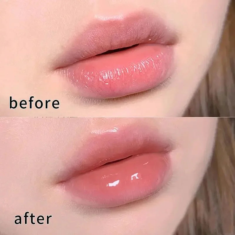 Peach Milk Lip Oil - Nourishing Moisturizing Lip Treatment Balm Lip Care Tidesmit