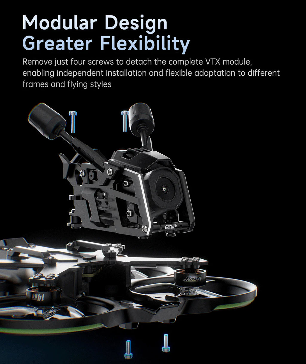 Cinebot25 V2 O4 Pro 2.5 Inch Cinewhoop Drone for Smooth 4K FPV Footage Tidesmit