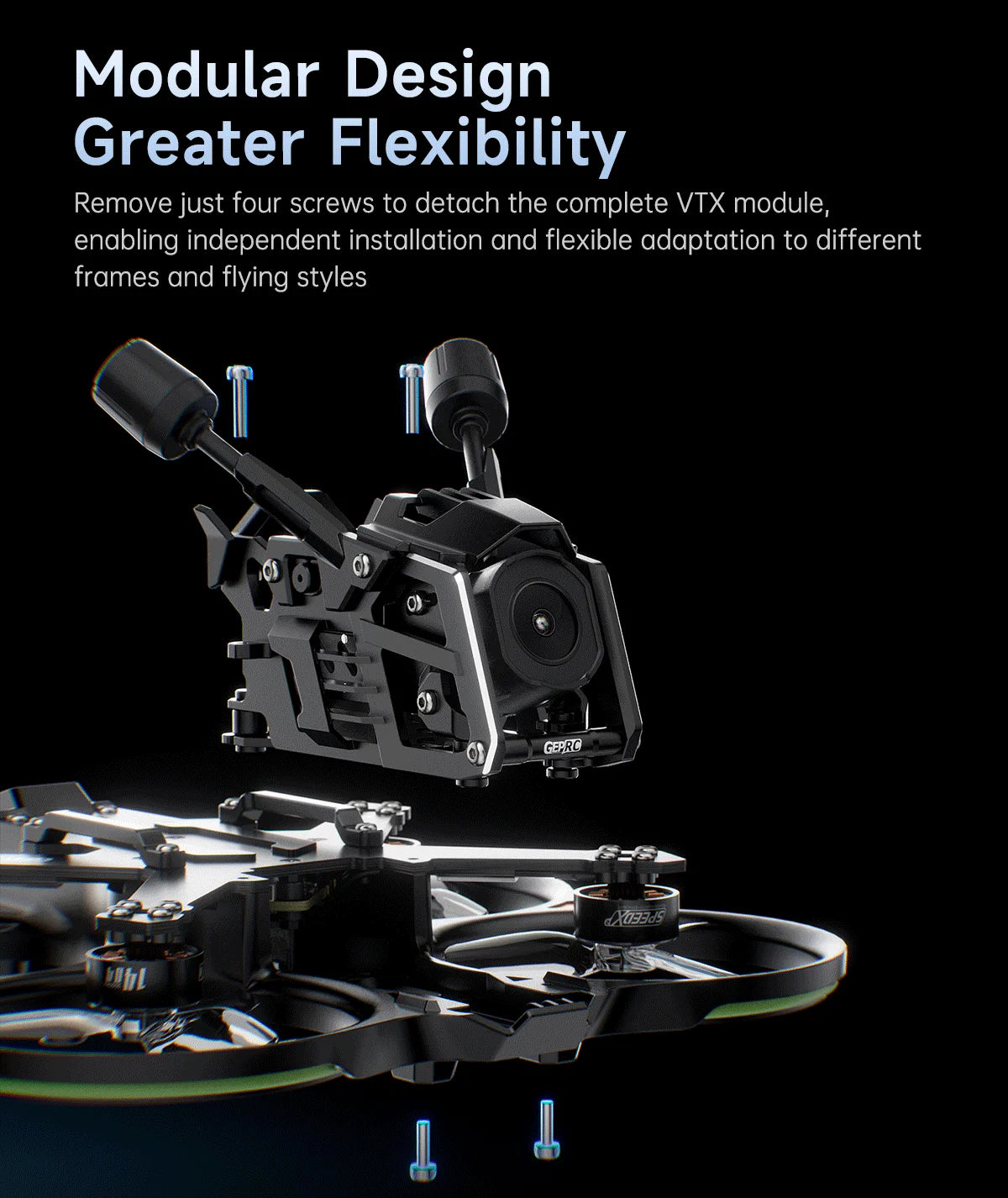 Cinebot25 V2 O4 Pro 2.5 Inch Cinewhoop Drone for Smooth 4K FPV Footage Tidesmit