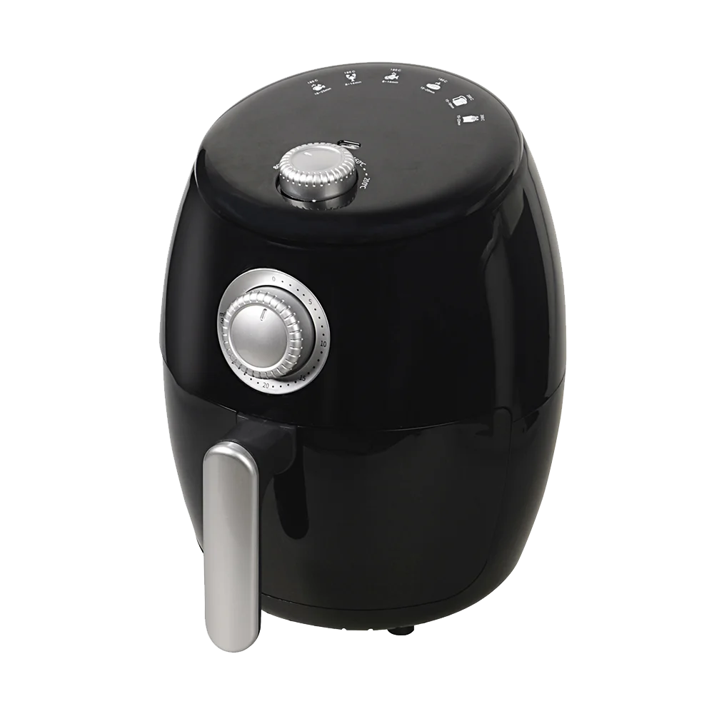Electric Classic Mechanical Air Fryer 2L Mini Oil Free Baking Energy Saving High Quality Household