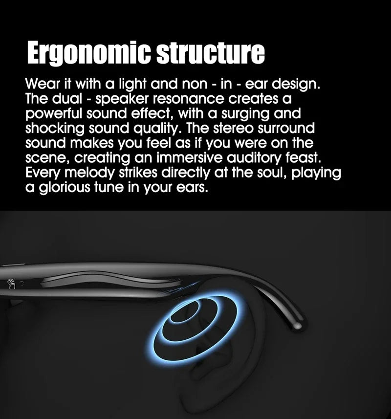 Smart Glasses with AI Camera and Voice Translation - Tidesmit Tidesmit