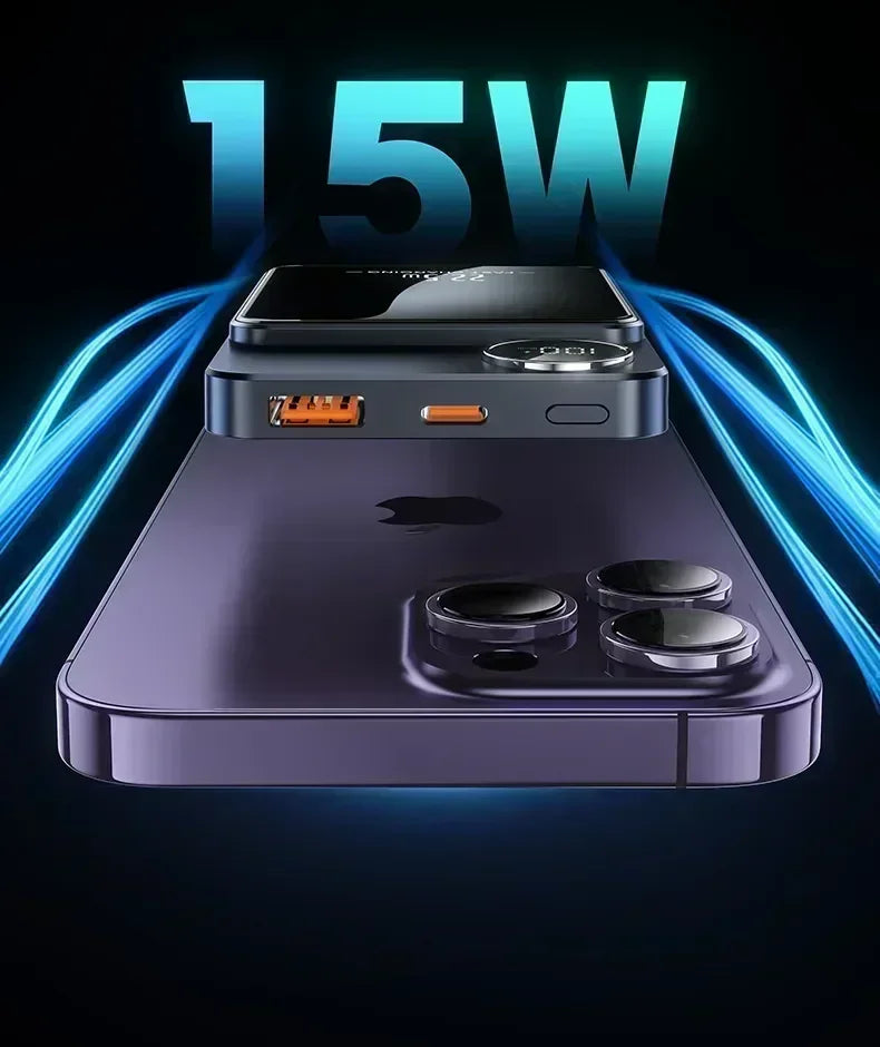 Magnetic Wireless Power Bank 20000mAh | PD Fast Charging Tidesmit Tidesmit