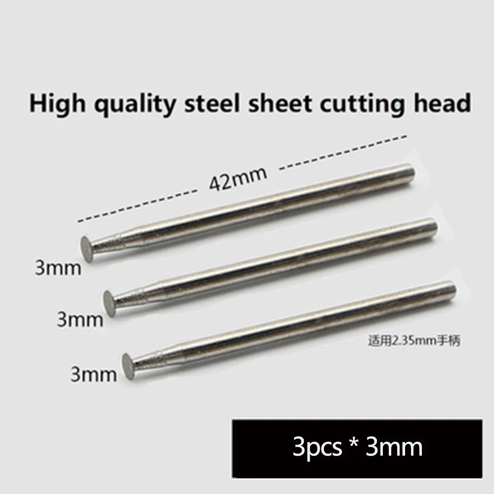 Stell Sheet Polishing Cutting Head for MaAnt D1 2UUL Mechanic Intelligent Grinding Polish Punching Pen Mobile Phone PCB Repair