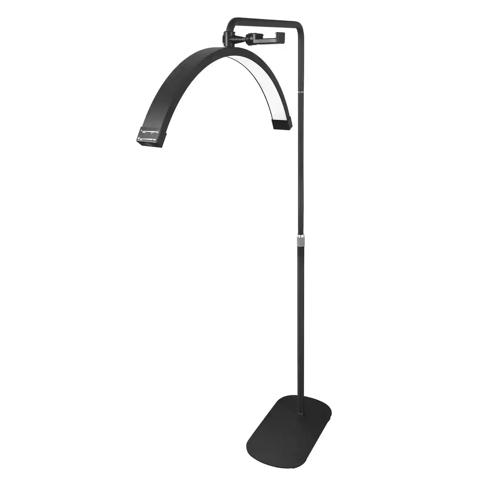 Half Moon LED Beauty Light for Lash and Nail | Adjustable 28 Inch Tidesmit Y9II black-pln 25in 1 Tidesmit