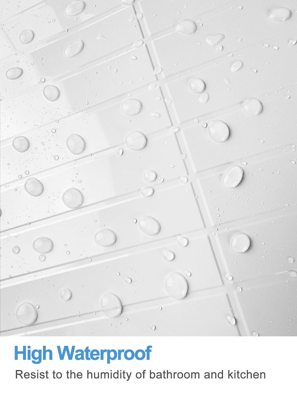 5/10pcs(Thickened Design)3D Straight Mosaic Peel and Stick Backsplash, Kitchen Backsplash Tiles, Self-Adhesive Tile for Kitchen
