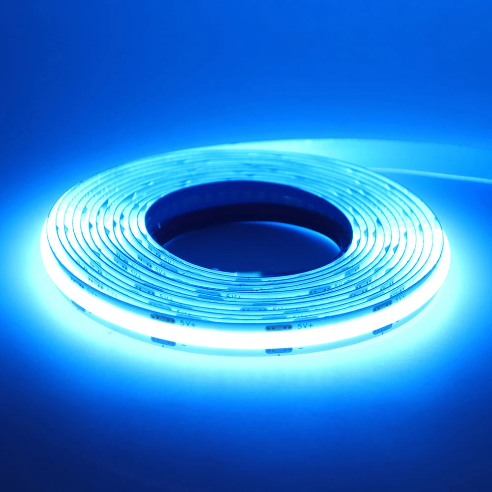 5V Motion Sensor LED COB Light Strip Human Induction USB/Battery Powered Flexible Lamp Under Cabinet Stairs Wardrobe Nightlights