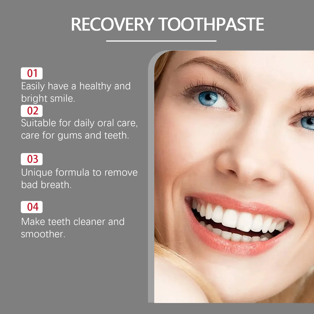 Tidesmit Nano Hydroxyapatite whitening toothpaste tube for enamel repair and sensitive teeth care
