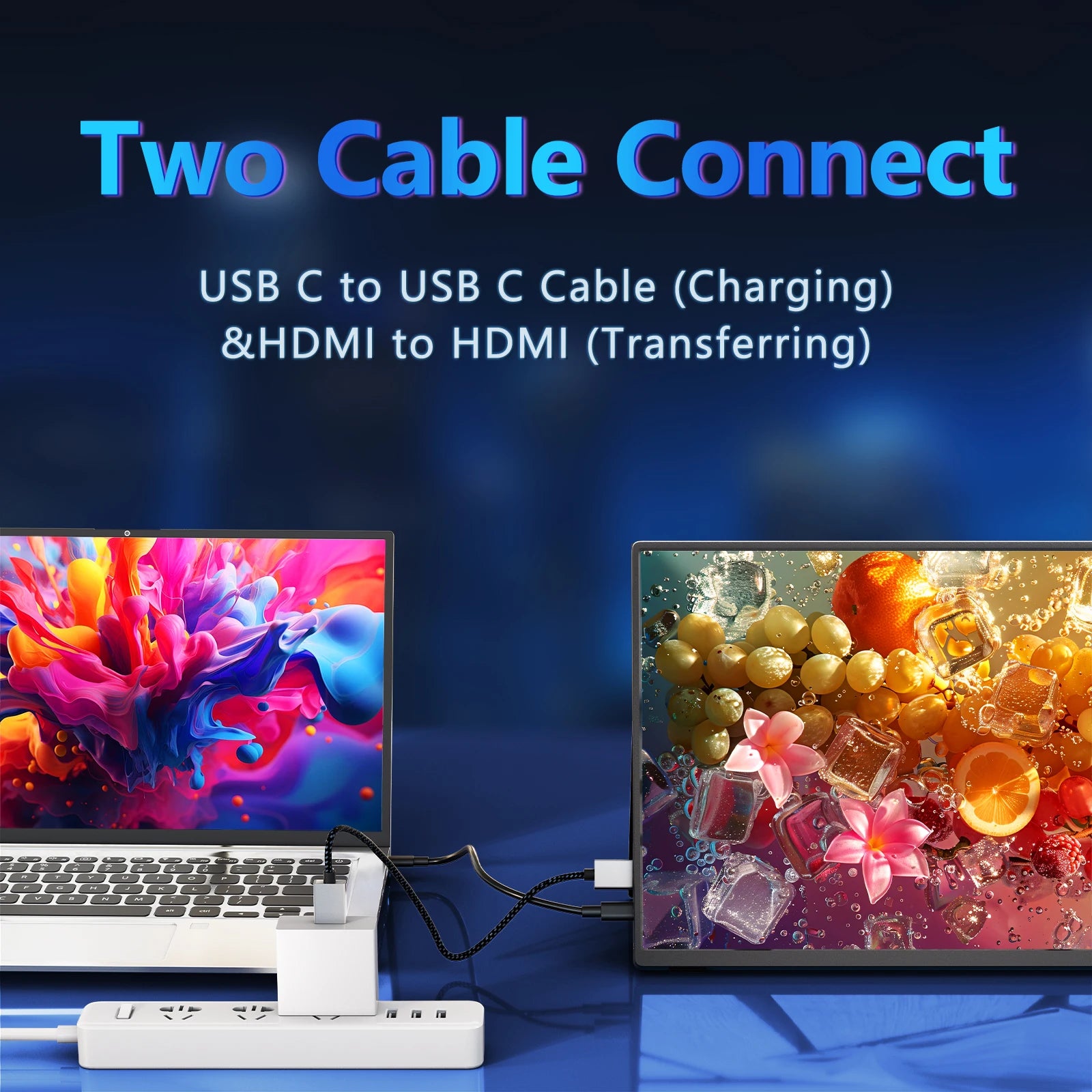 16" 2.5K 165hz 144hz Portable Monitor 1920*1200 16:10 100%sRGB 450Cd/m² Travel Gaming Display for Laptop Switch ps4 ps5 Xbox