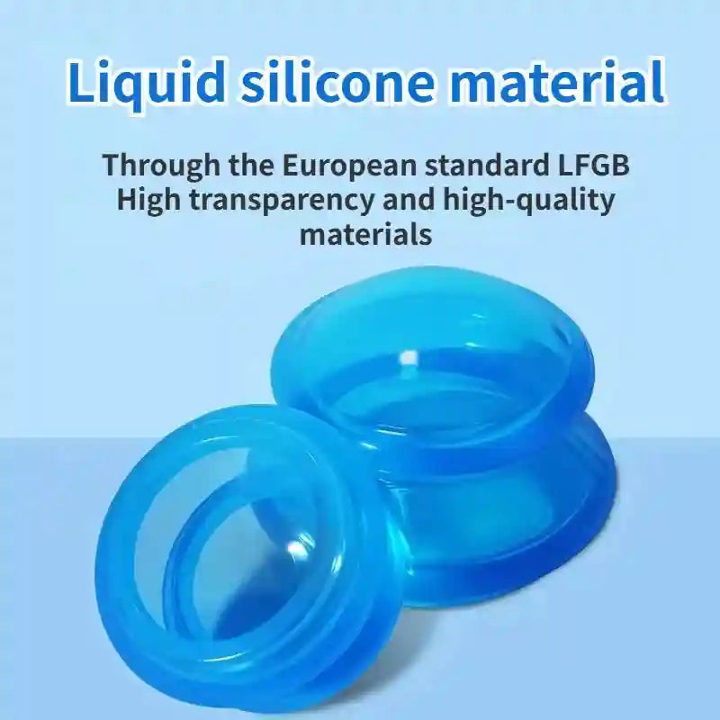 Silicone Cupping Therapy Set - 4 Piece Cellulite Massage Kit Massage Roller Tidesmit