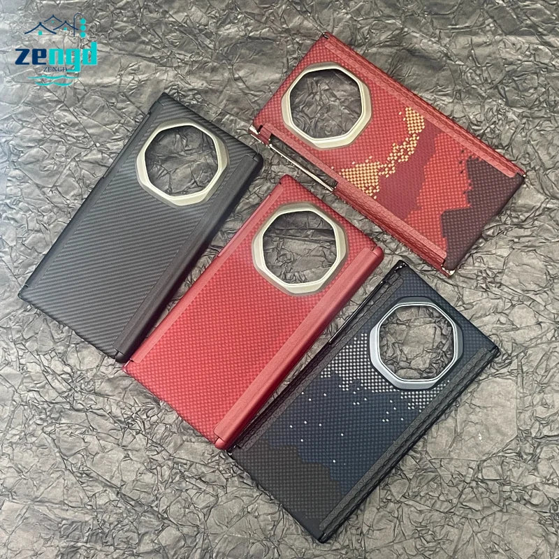 Huawei Mate XT Magnetic Aramid Fiber Case - Slim Military-Grade Cover Tidesmit
