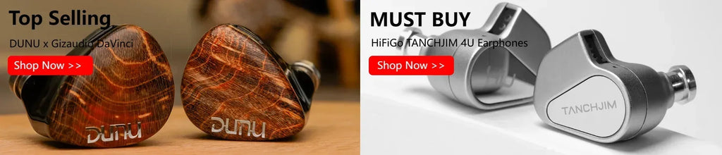 Binary Gizaudio Chopin IEMs | 1DD+3BA Hybrid HiFi Earphones | Tidesmit Tidesmit