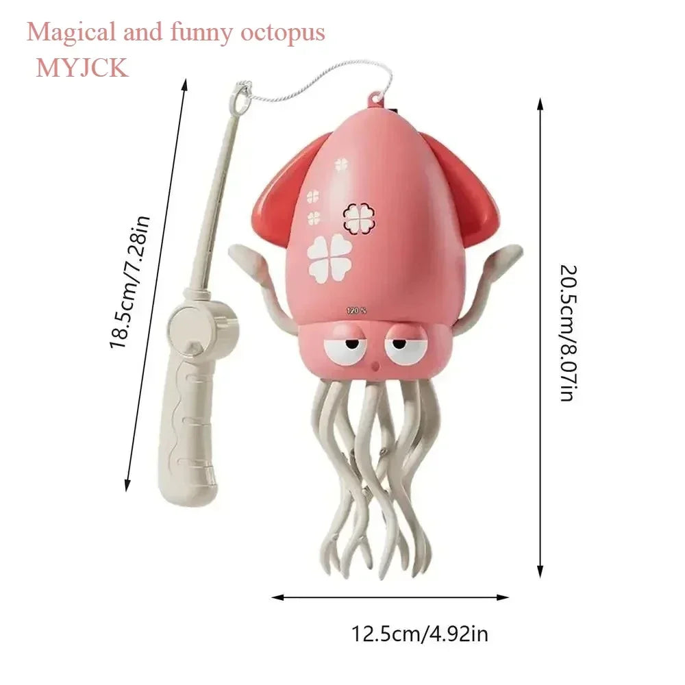 Dancing Octopu Kid Electronic Pet Toys Cartoon Interactive Development Moving Education Toddler Toy Gift Creative Christmas Gift