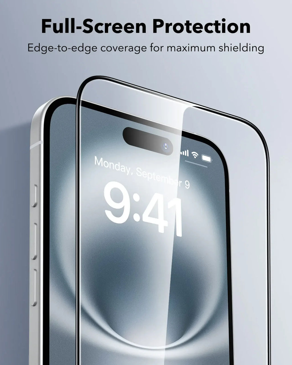 iPhone 17 Pro Max Screen Protector | 9H Hardness Tempered Glass 3-Pack Tidesmit