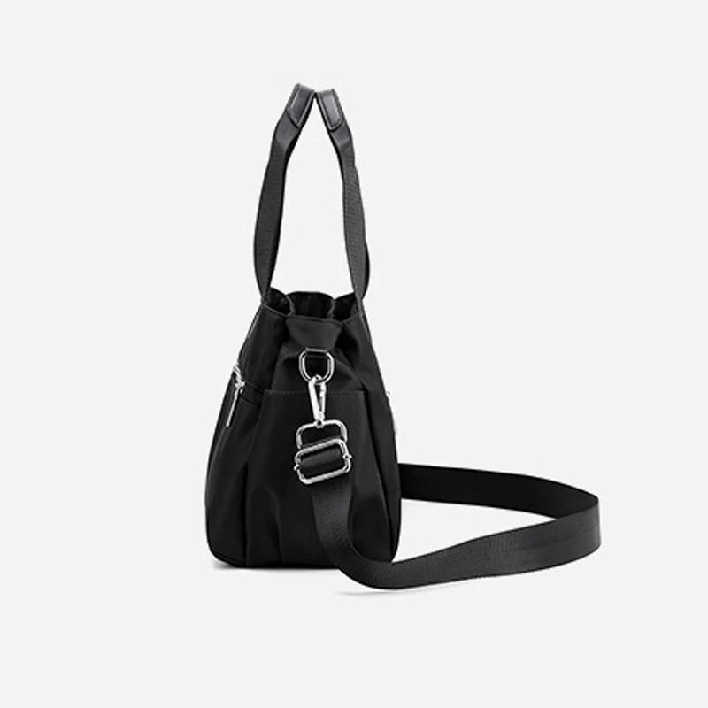 Minimalist Canvas Women Handbag Simple Solid Color Top Handle Satchel Bag Portable Shoulder Bag For Teen Girls Casual Daily Outf