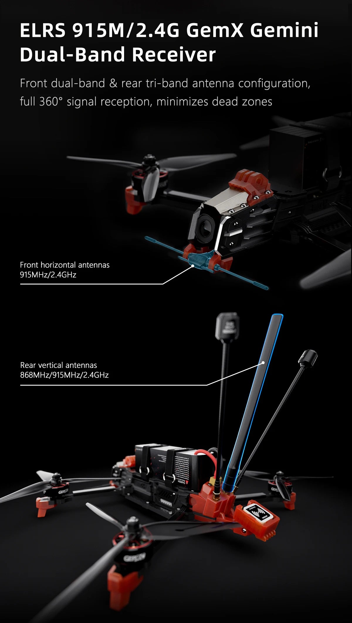 7 Inch Long Range FPV GPS Drone | 4K Camera & Obstacle Avoidance Tidesmit