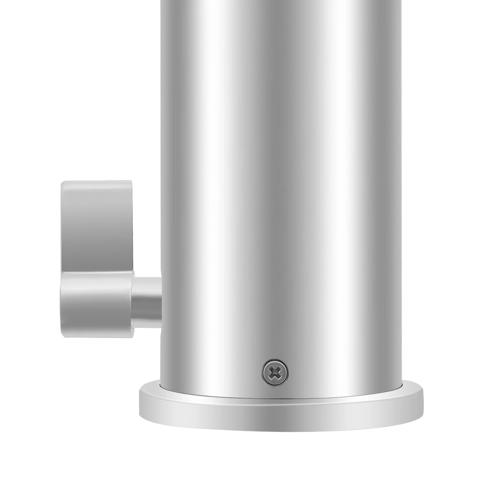 Compact Hot Cold Touchless Sensor Faucet, 304 Stainless Steel Automatic Infrared Sensor Tap, DC 6V Power Supply, Water Temperature Range 0–55°C , for Bathroom Sink, Hotel, Hospital, Office