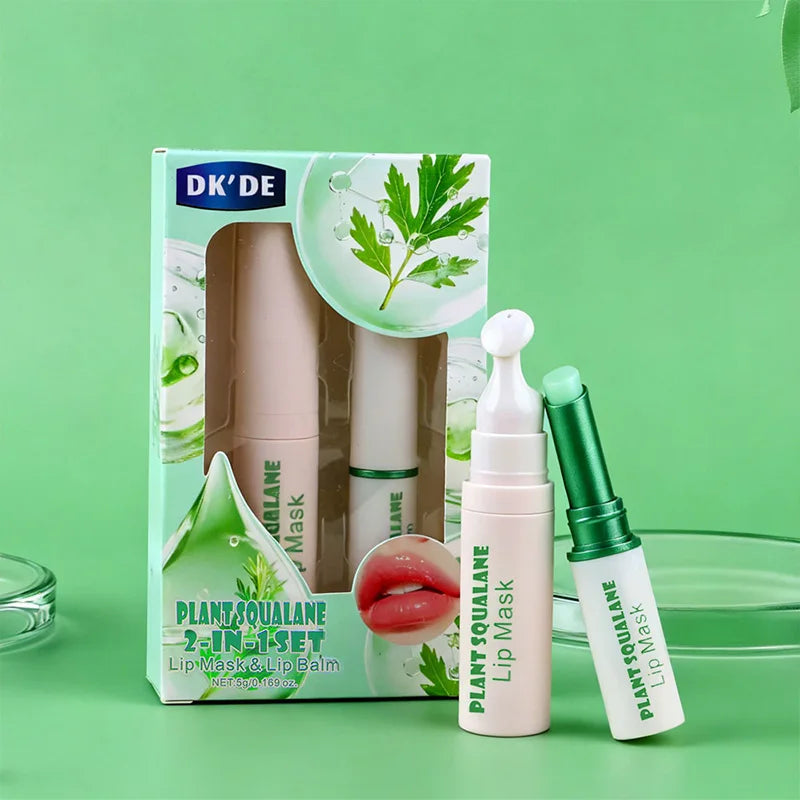 Lip Care & Hydrating Lip Mask Set - Cruelty-Free Night Repair Lip Care Tidesmit