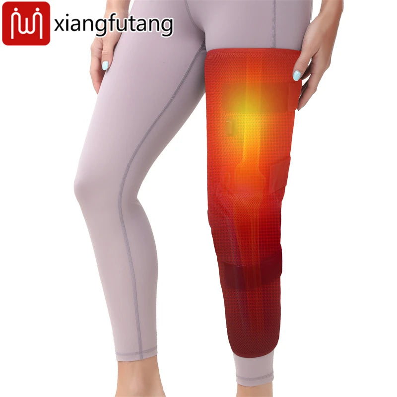 Leg Heating Pad With Vibration Massager for Deep Tissue Muscle Relief Massage Cushion Tidesmit