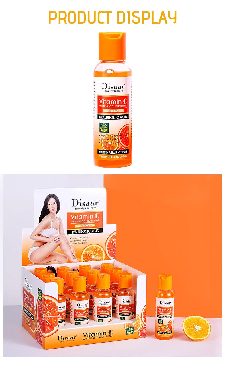 Yellow Peeling Oil for Dark Skin - Professional Exfoliating Treatment Scrubs Treatments Tidesmit