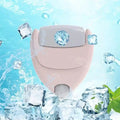 Ice Roller for Face and Eyes - Portable Heart Shaped Tool - Goose Yellow Eye Massage Instrument goose yellow Tidesmit