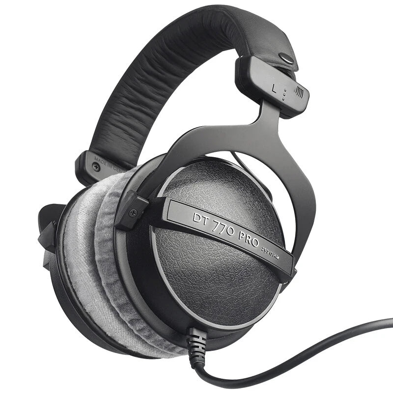 Beyerdynamic DT 770 PRO Studio Headphones | Closed-Back Monitor 250 ohm Gray Tidesmit