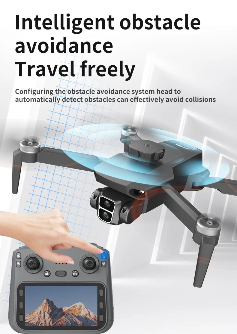 4K GPS Camera Drone with Obstacle Avoidance and EIS - L106-1 Tidesmit