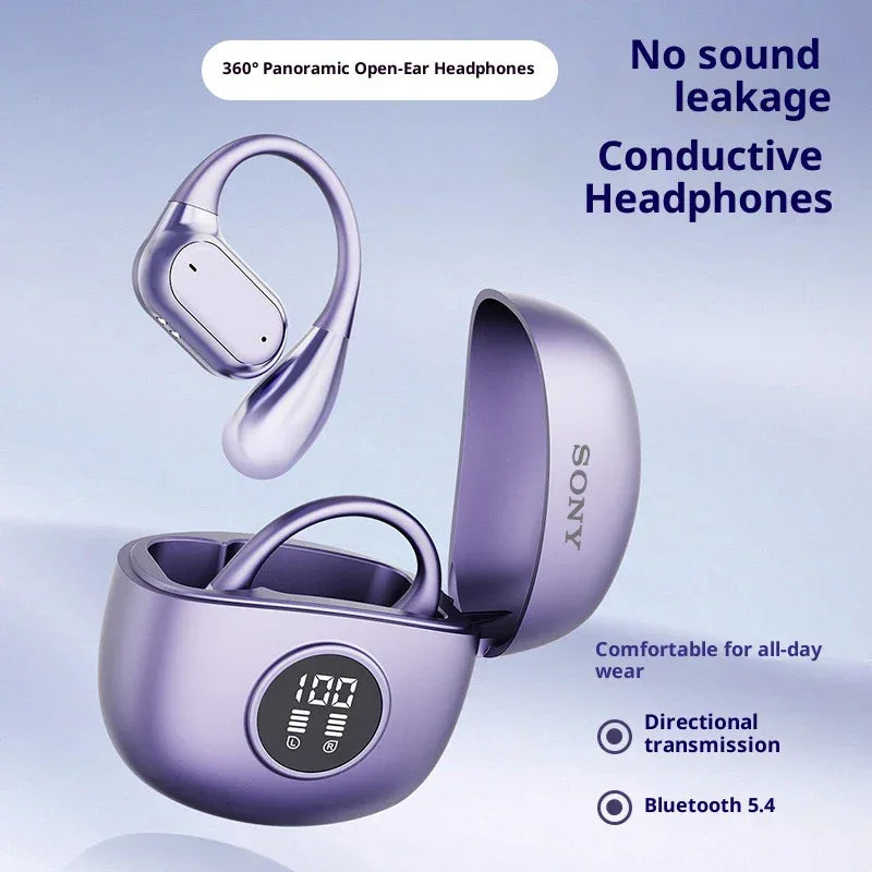 Wireless Ear Hook Headphones Bluetooth 5.4 Sport Tidesmit Tidesmit