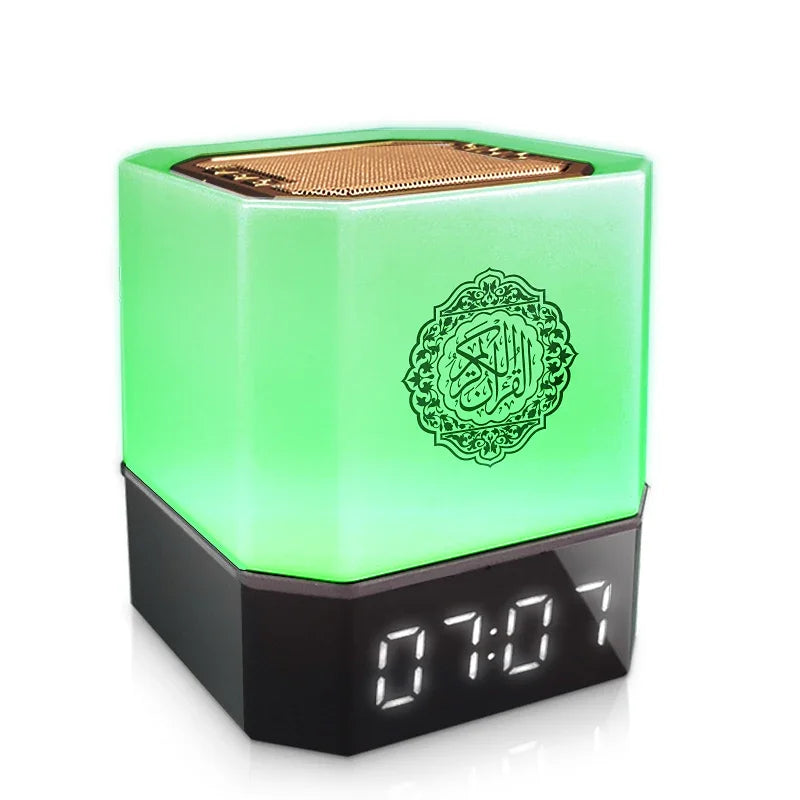 Quran Islam Arabic Muslim Azan Clock Koran Night Light Lamp Bright Portable Bluetooth Speaker Wireless Ramadan Arab Islamic Holy