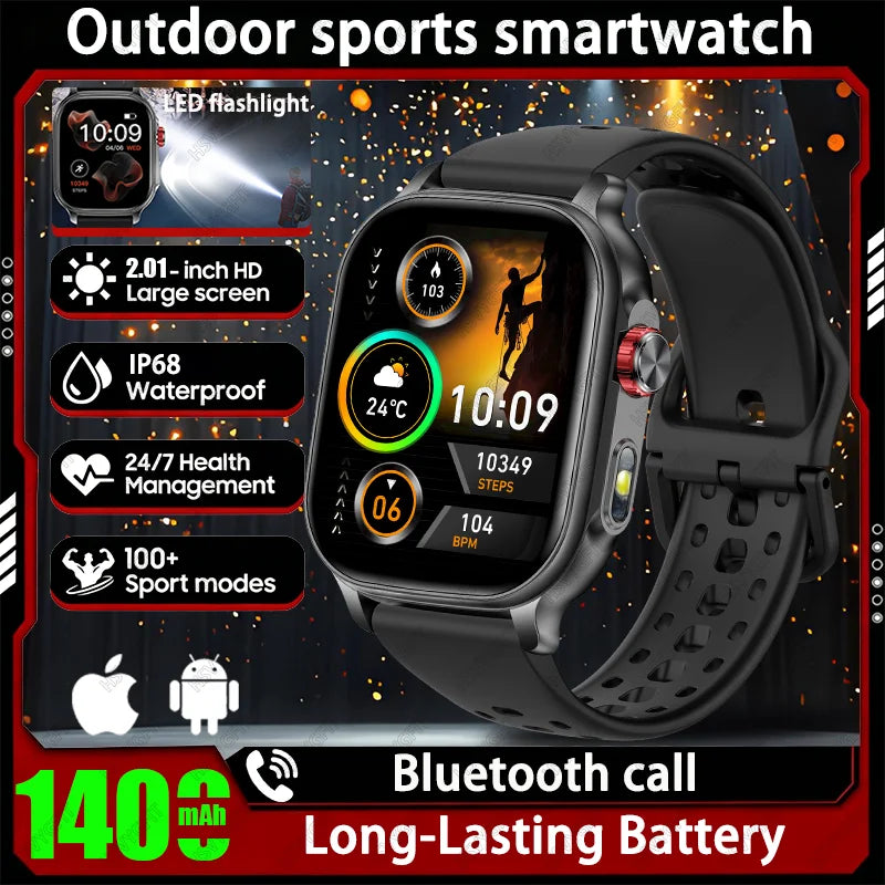2026men's andwomen'ssmartwatches,2.01-inch high-definitiontouchscreen,1400mAhultra long battery life,men'sandwomen'sholidaygifts