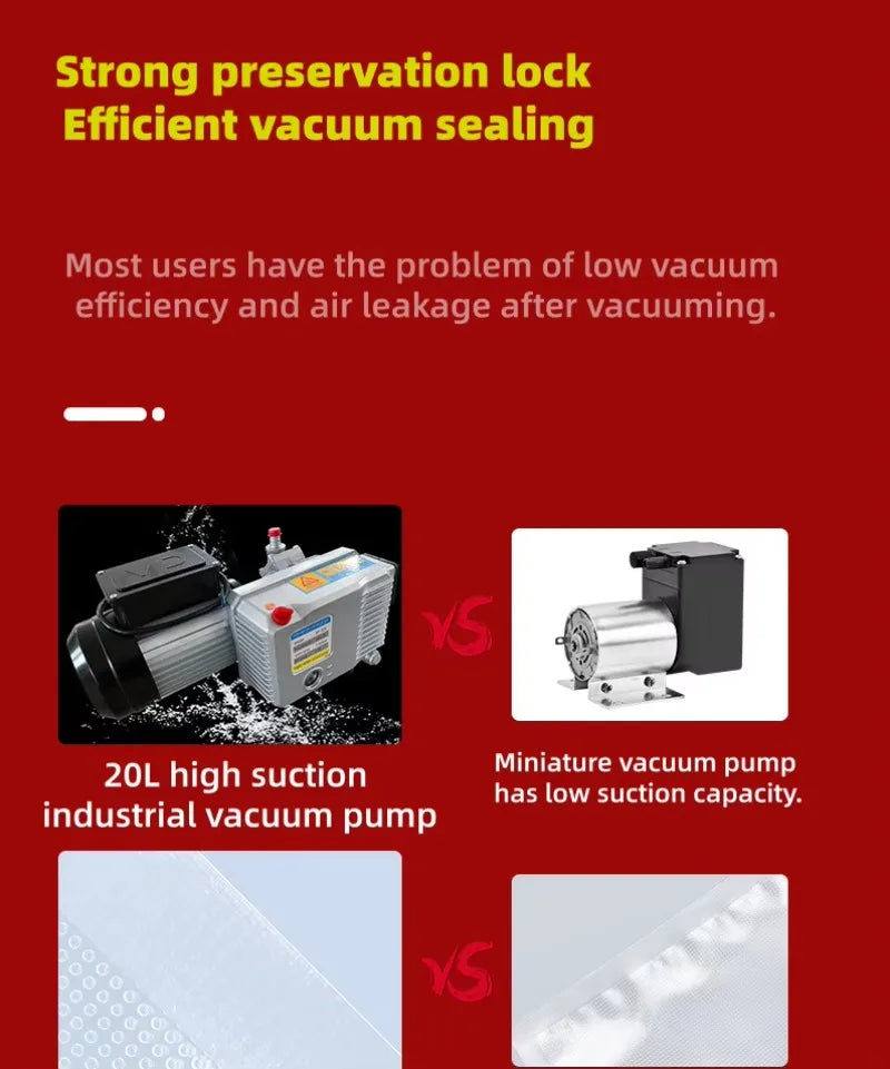 Sealing Length Double Chamber Vacuum Packaging Machinery Heavy Duty Dual Chamber Vacuum Sealer for Sausage