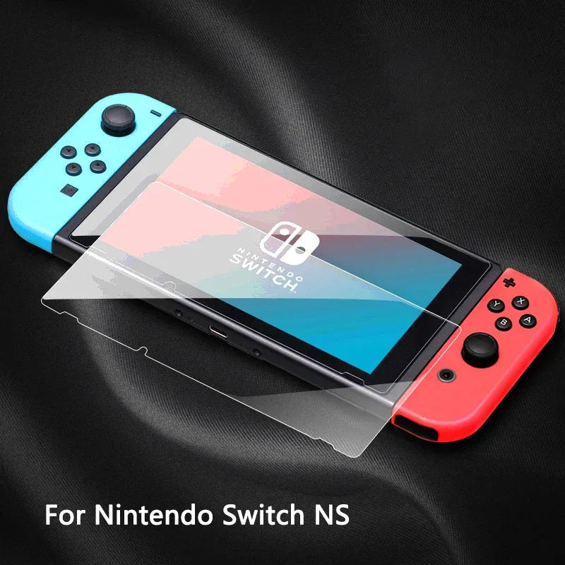 Nintendo Switch Screen Protector - 9H Tempered Glass Anti-Scratch Film For Switch NS Tidesmit