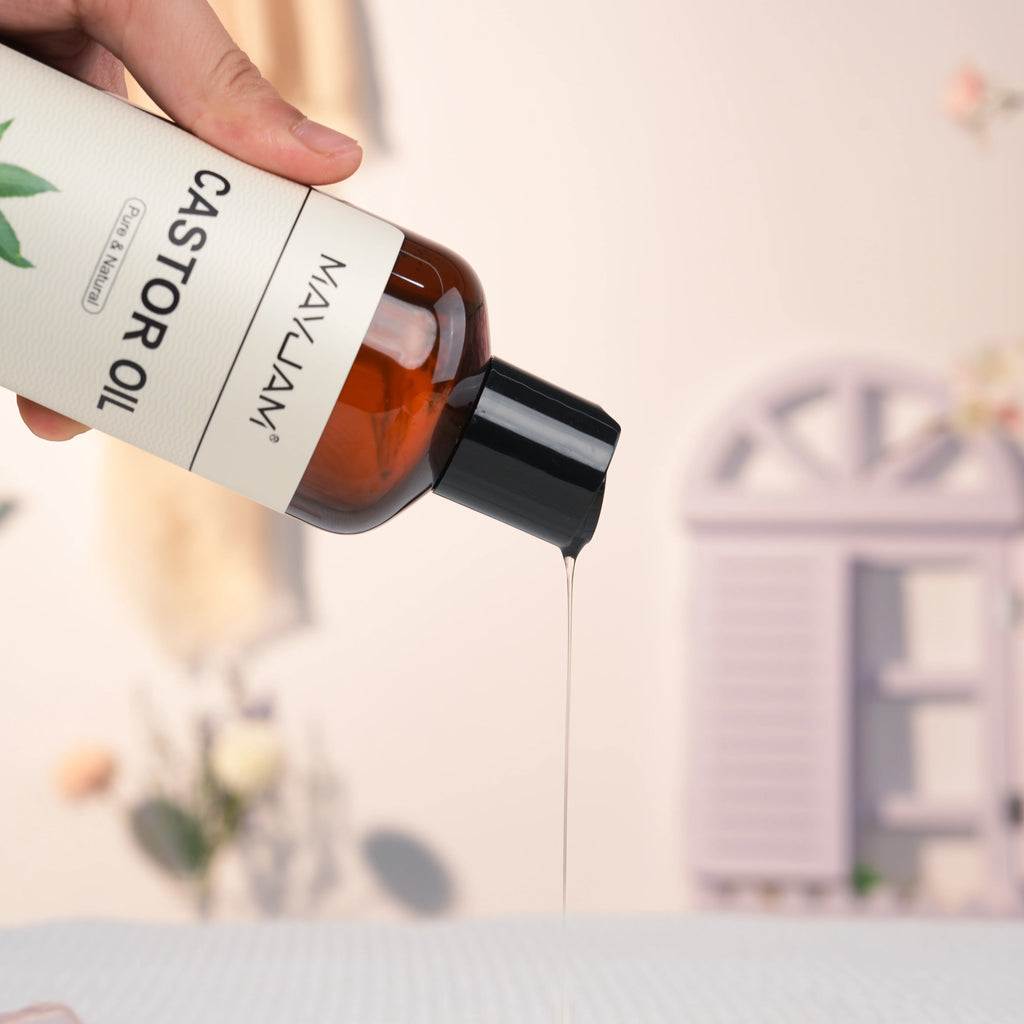 MAYJAM Jojoba Grapeseed Castor Vegetable Glycerin Fractionated Coconut Oil Moisturizing Face Hair Skin Natural Base Carrier Oil