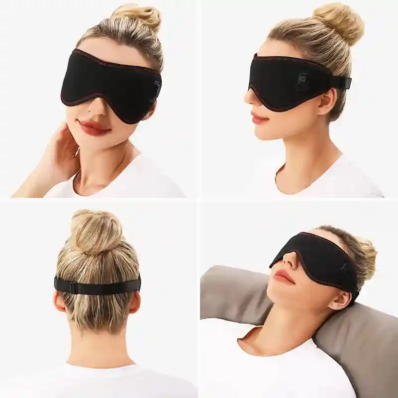 Heating Massage Eye Mask | Electric Heat Therapy & Muscle Relief Eye Massage Instrument Tidesmit
