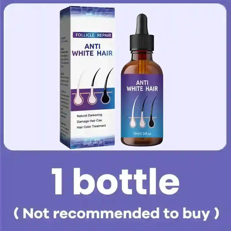 Anti-Gray Hair Serum: Natural Color Repair Treatment for Hair Health Lip Care 1PCS Tidesmit
