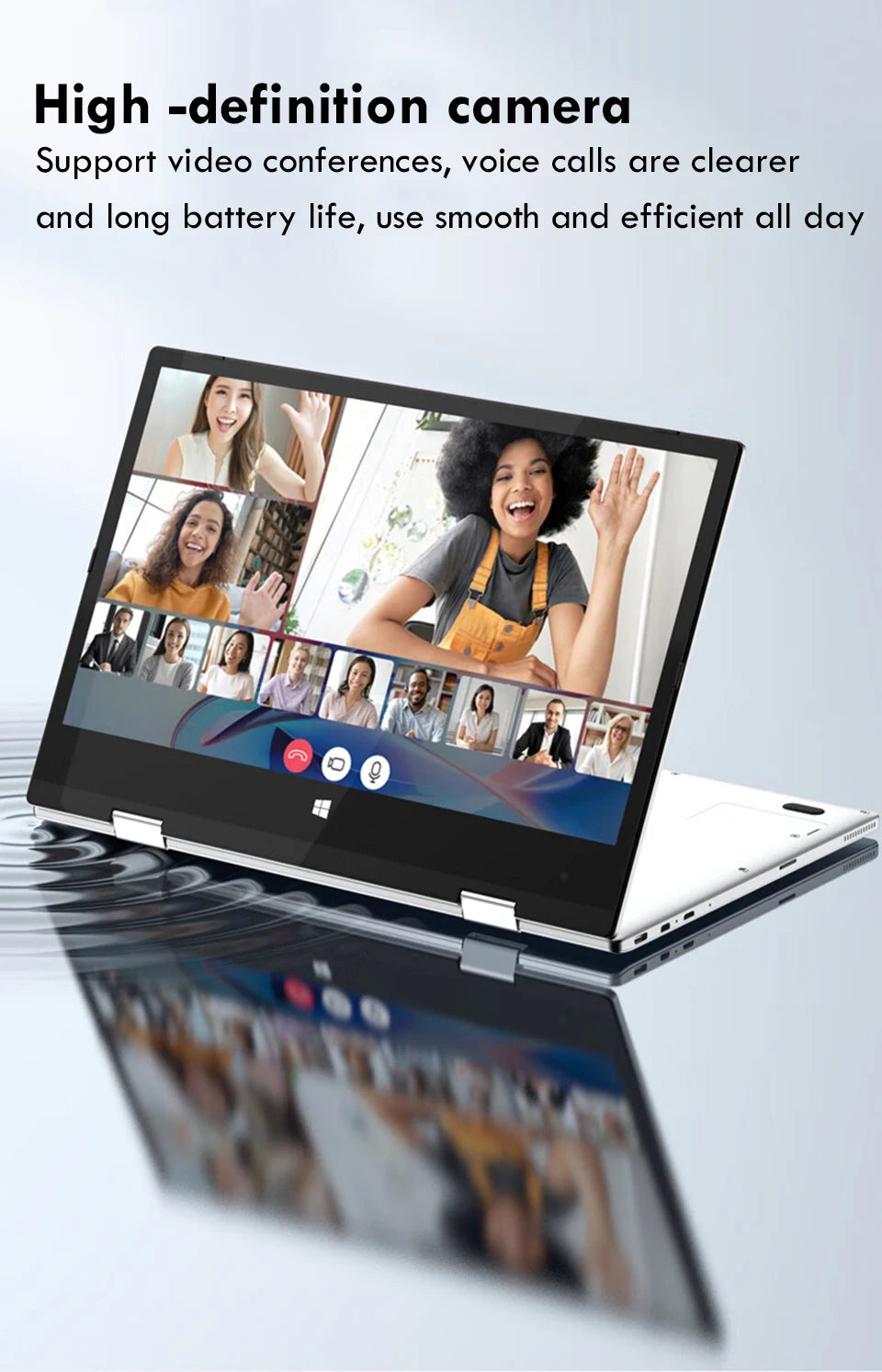 11.6 inch  2 in 1 Touch Screen Notebook Intel Core i7-8500Y Windows 11 Pro Tablet PC Computers 8GB RAM 512GB SSD Study Laptop
