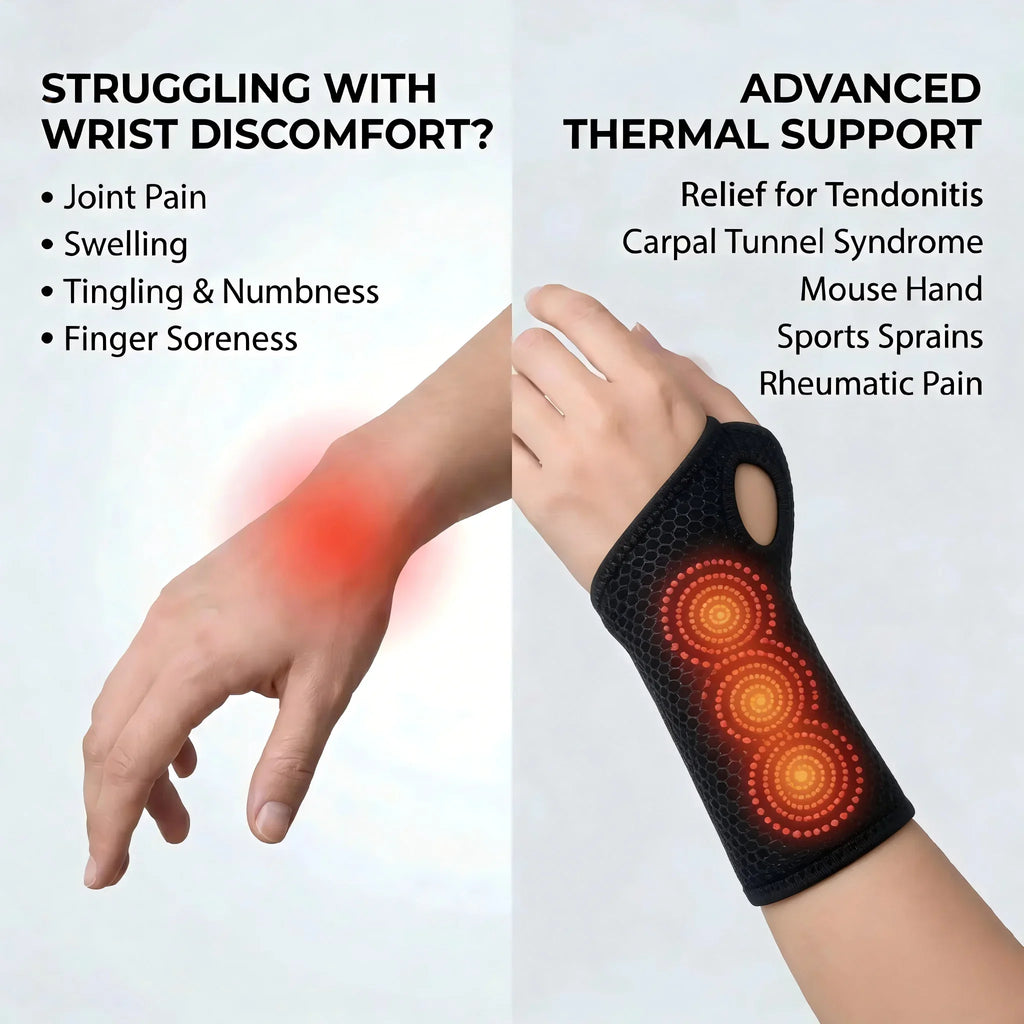Adjustable Compression Wrist Support Brace Breathable & Comfortable Wrist Brace for Daily Wear Wrist Brace with Adjustable Strap