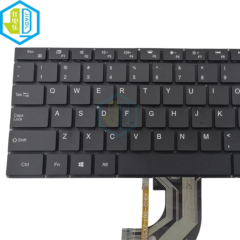 Laptop Backlit Keyboard US English RU For ZX-350-6 YX-5021 X-350-6 JL-0042-A W20190509 Notebook Keyboards With Backlight