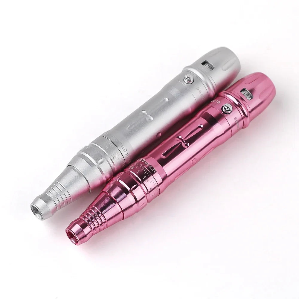 Permanent Makeup Machine for Microblading & Eyeliner - Silver/Pink Permanent Makeup Machines Tidesmit