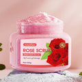 Rose Body Scrub 350g | Natural Walnut Shell Exfoliator by Tidesmit Scrubs Treatments 350g Tidesmit