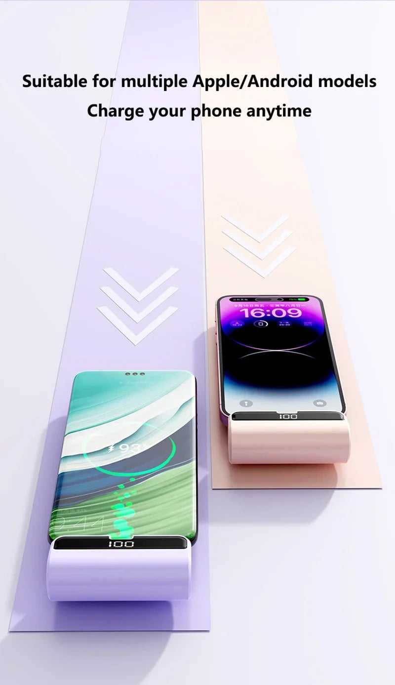 Portable Power Bank 50000mAh | Fast Charging USB-C Travel Battery Tidesmit