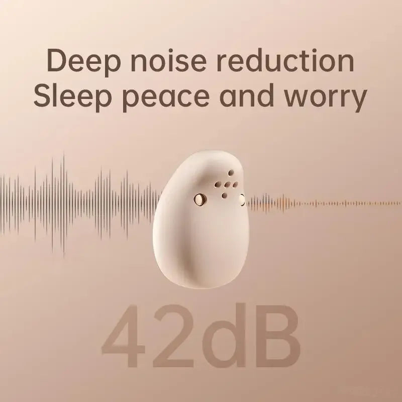 Tidesmit Wireless Sleep Earbuds - Compact Active Noise Cancelling TWS Tidesmit