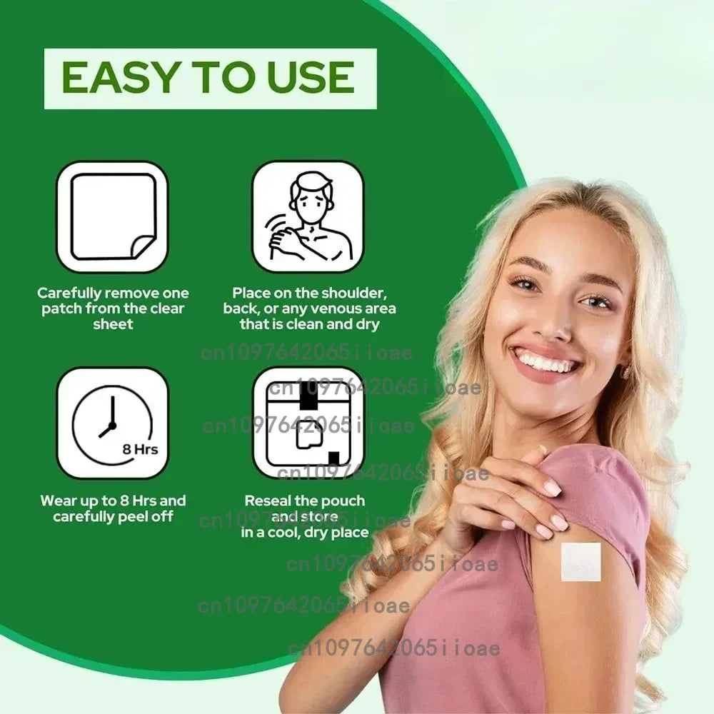 Hot Sale 30 Patches NAC L-glutathione Supplement Milk Thistle Extract and Vitamin C To Support Immune Function