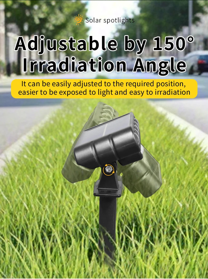 4PCS Solar Powered Outdoor Wall Light 3 Modes Security Lamp for Patio Garden Porch Fence Corridor Balcony 5 LED Bulbs Motion Sensor Solar Pathway