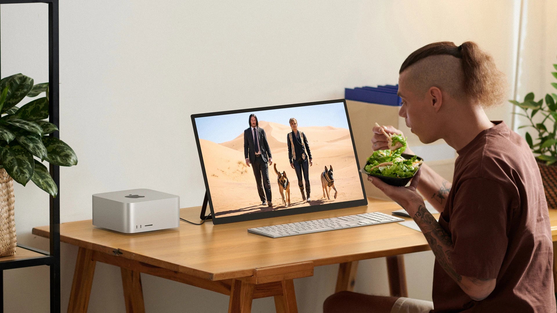 UPERFECT 23.8” Touchscreen Large Computer IPS Display With Stand 120Hz Desktop Monitor For XBox Switch PS5 Gaming Extend Screen