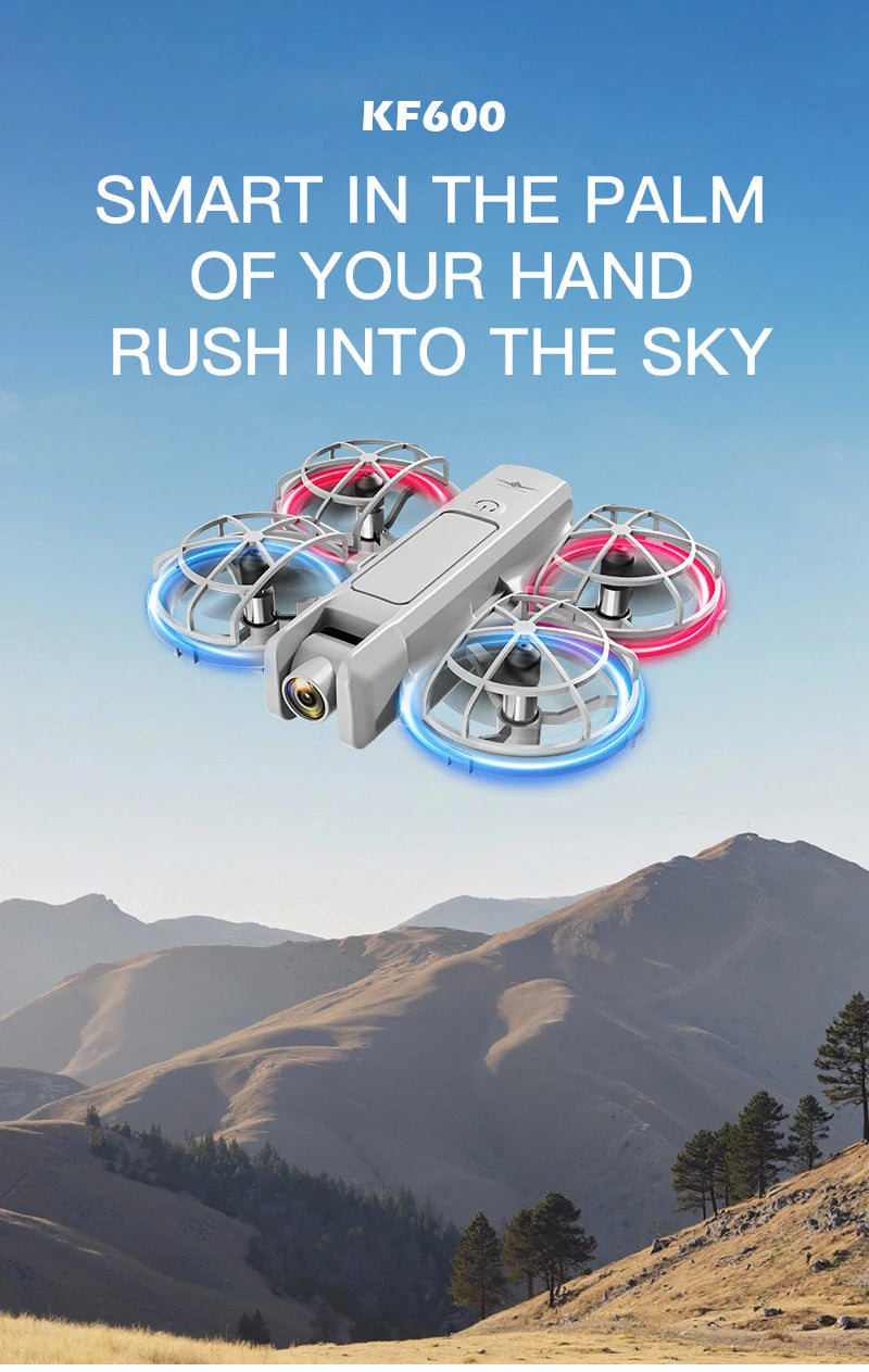 Mini Camera Drone - Optical Flow Control & Foldable Design Tidesmit