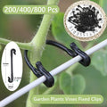 Multi-purpose Plant Cages & Supports for Garden Plants Vines - 200-800 Pcs Garden Clips Tied Buckles Lashing Hook Kiwi Grape
