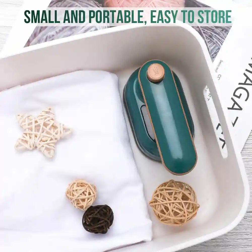 Tidesmit portable mini garment steamer featuring dual wet and dry ironing modes for home or travel clothes care