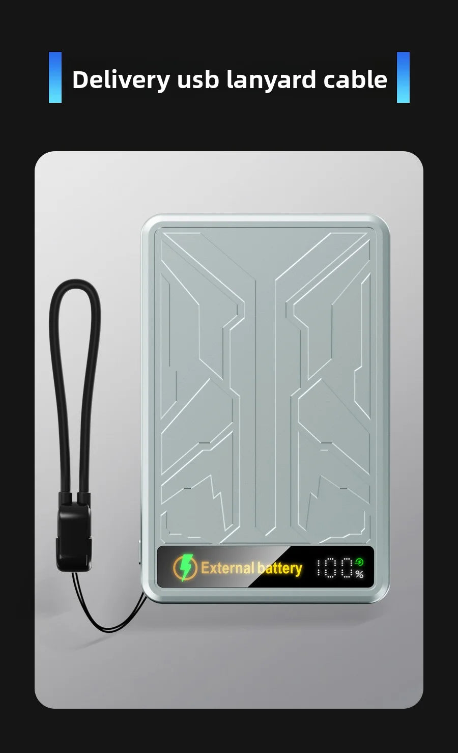 Tidesmit Magnetic Wireless Portable Charger - 10000mAh PD 20W Fast Charging Tidesmit