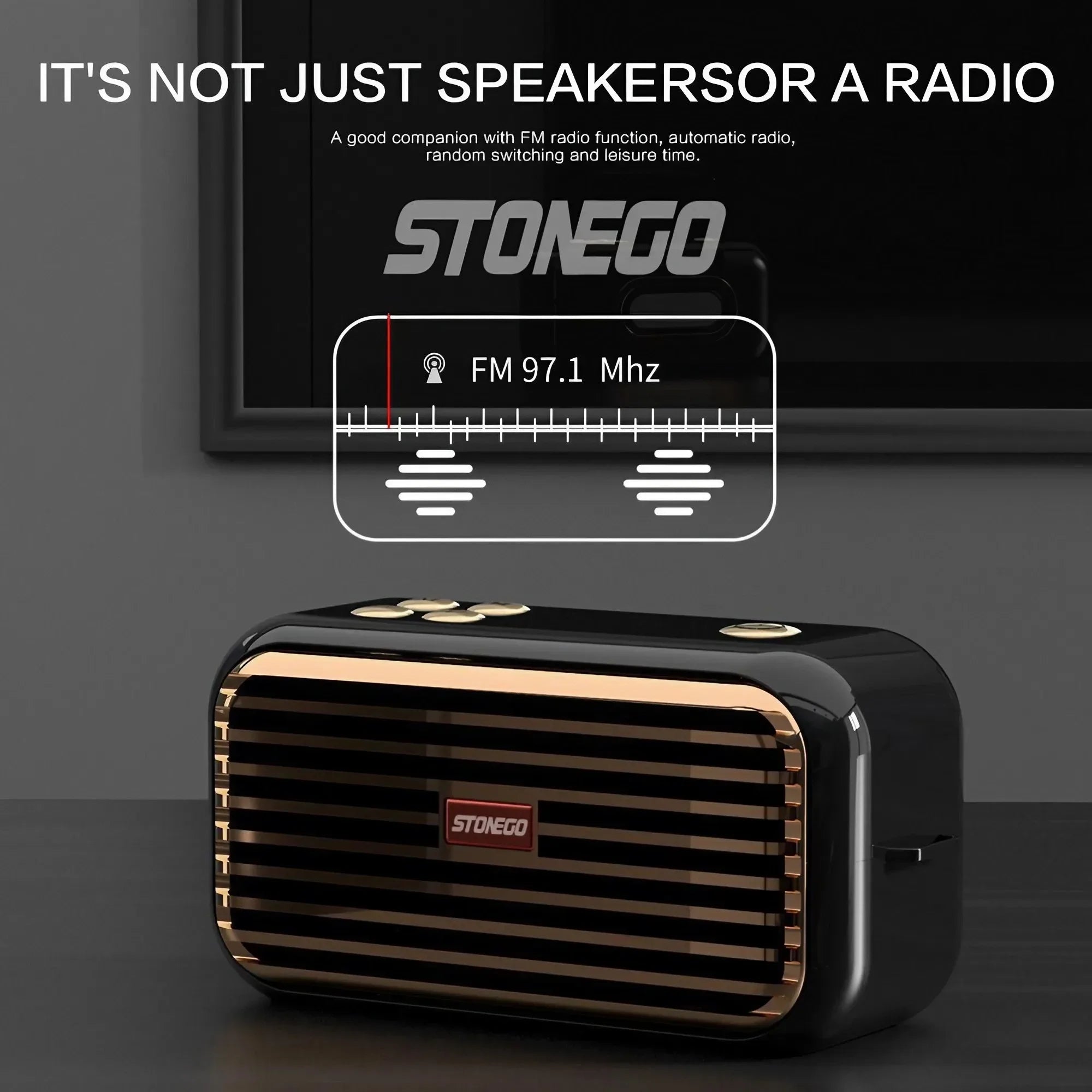 Bluetooth Speaker Portable Outdoor Wireless TWS Stereo Pairing 16W Powerful Deep Bass Sound Bluetooth 5.0 Speaker With Multiple Play Modes All-Day Battery Life IPX6 Waterproof For Camping Travel Party Home Desktop Audio Stere